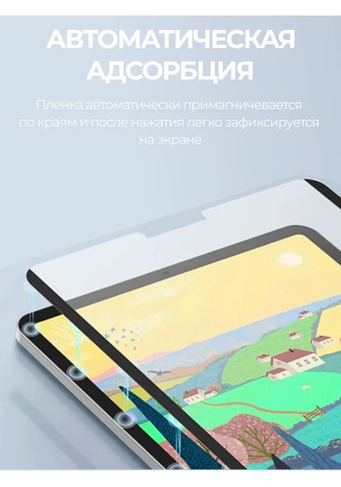 Ceholer iPad Uyumlu 10.2" İçin Kağıt Efektli Manyetik Koruyucu Film 430393453