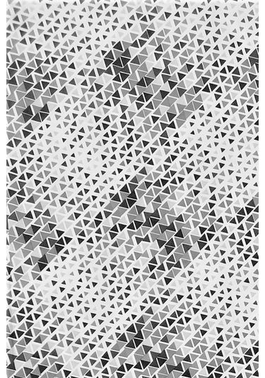 Maki Pamuklu Ücgenler 160x200 Çift Kişilik Lastikli Çarşaf Seti Gri