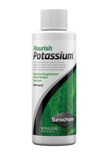 Seachem Flourish Potassium Bitki Gübresi 100 ML