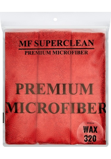 Mikrofiber Pasta Cila Bezi 40X40 Cm 320 Gsm - 3'Lü Paket