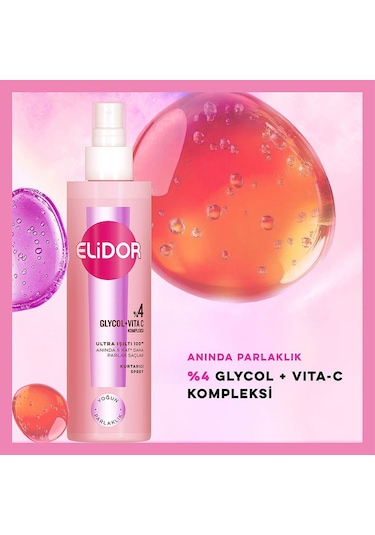 Elidor Ultra Işıltı Yoğun Parlaklık Saç Bakım Seti 3'lü
