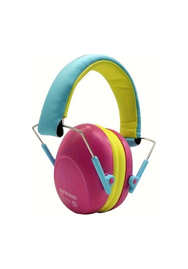 Fochsia Safetree Gençler İçin Gürültü Önleyici Kulaklık Ayarlanabilir Katlanabilir Bateri Ve Spor İçin Mavi Blue