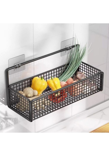 Bosphorusboutique02 Suntek Dolap Sepeti, Siyah, Meyve Sebze Depolama Diğer