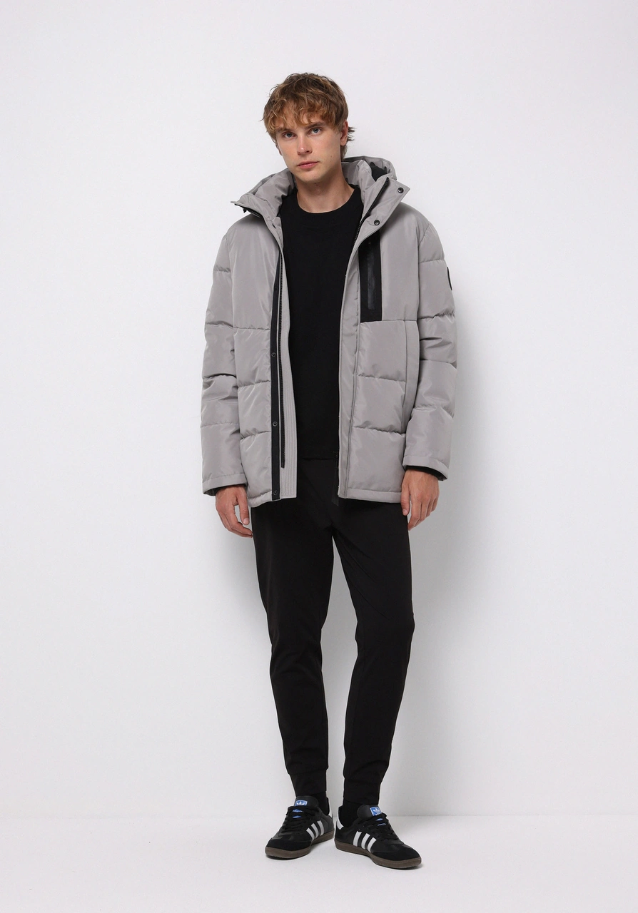 Colins Regular Fit Erkek Gri Kaban Cl1076818 Q1.v1 Gra Gri