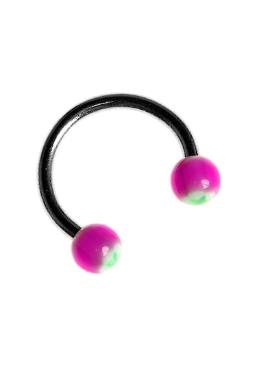 Tdgr00956 Circular Barbell 316 L Çelik Piercing K8 Çok Renkli