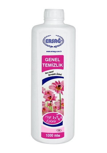 Ersağ Genel Temizlik 2 x 1 L + Banyo WC Temizleyici 2 x 1 L