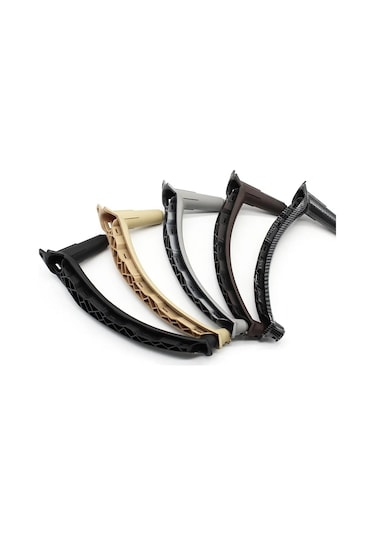 Karbon Fiber Sol Araba Ön Arka Sol Sağ İç Kapı İç Abs Çekme Kolu Kapak Trim