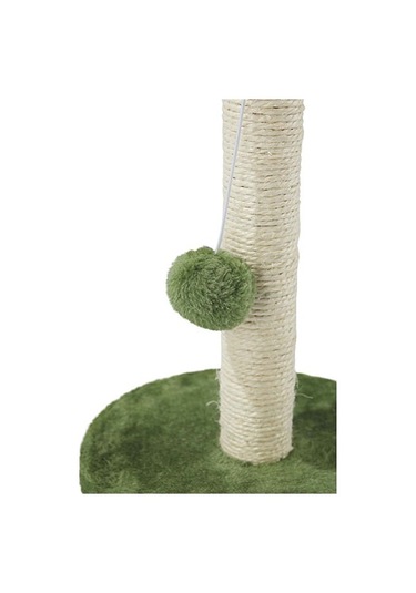 M-pets My First Ponponlu Kedi Tırmalama Tahtası Yeşil 24x24x30 Cm 244-54010.01