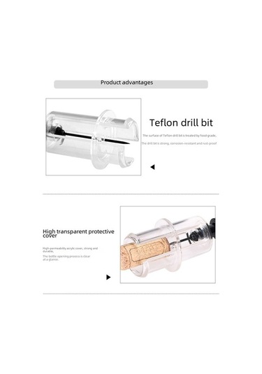 Fortunelane Alüminyum Şarap Açıcı Seti - Dayanıklı, Kolay Kullanım, Ev/restoran Uygun, Toplu Satış İçin Önemli Diğer