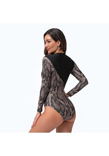 Şık Küçük Taze Uzun Kollu Yarışmayo Siyah