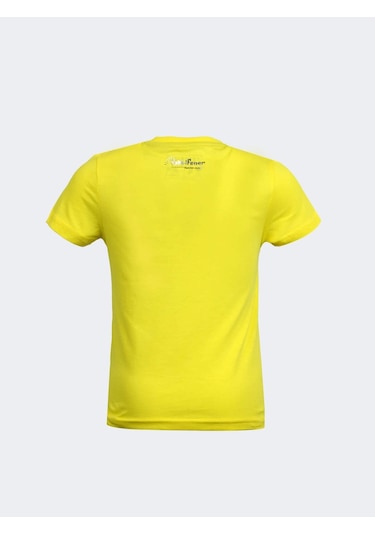 Fenerium Fenerbahçe Vakti Fener Ata Tshirt Çocuk Sari