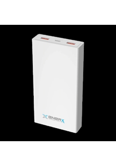 Enerx Enr-p20c Powerbank 20.000 Mah 2xusb+type-c 2.1a Beyaz Siyah