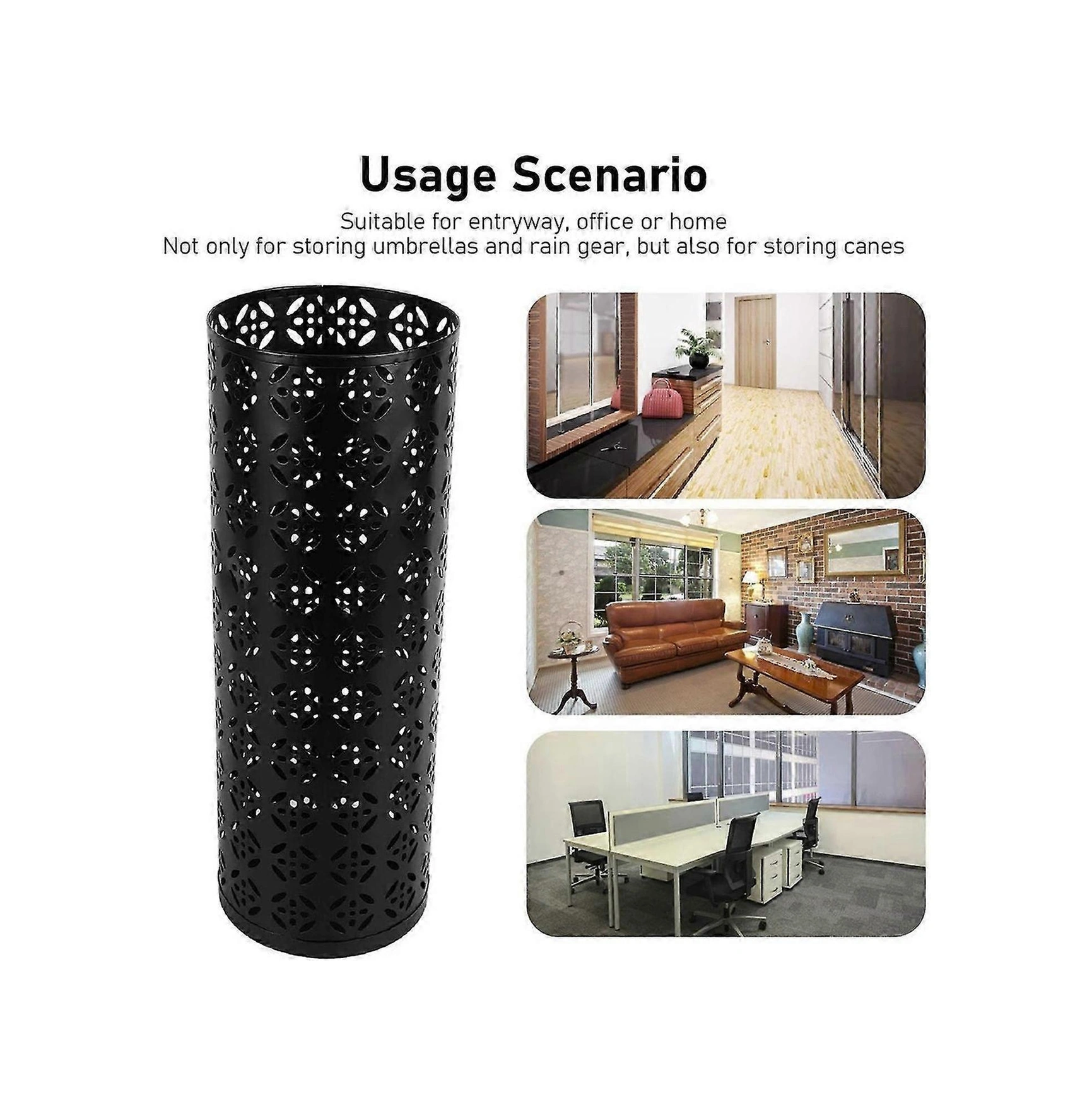 Ev Kullanımı İçin Şemsiye Rafı Ev Kullanımı İçin Şemsiye Saklama Rafı Ayaklı Şemsiye Rafı Yuvarlak Şemsiye Rafı Altın Çok Renkli