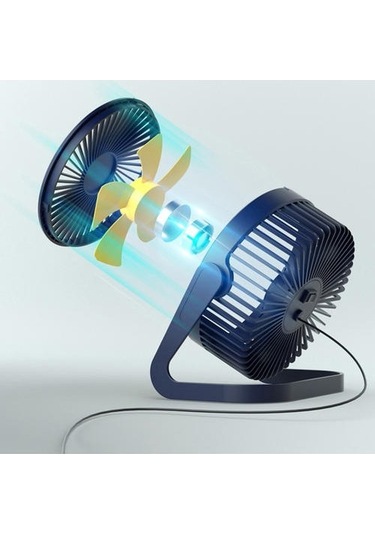 Mini Taşınabilir Fan Soğutucu Vantilatör Ktsq43 Siyah