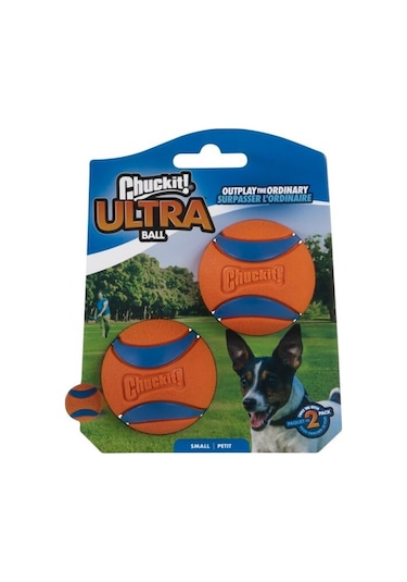 Chuckit Ultra Ball 2'li Köpek Oyun Topu Küçük Boy