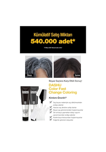 Dashu Color Fast Change Coloring Dark Brown