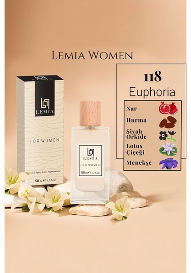Lemia 118 Kadın Parfüm EDC 50 ML