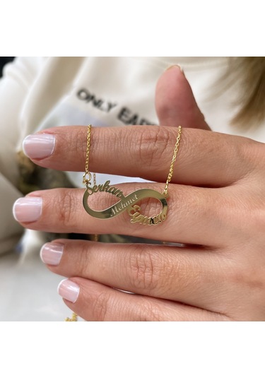 Gümüş Sonsuzluk Kolye