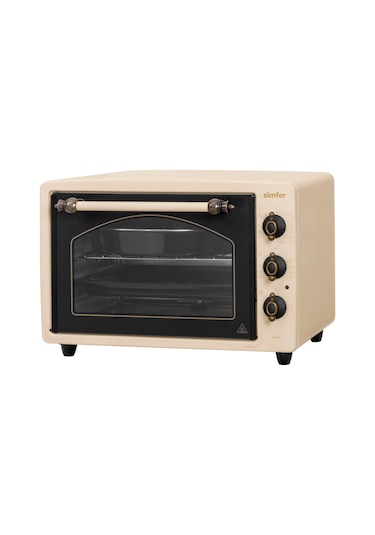 Simfer 3495 34 LT Rustik Midi Fırın Bej