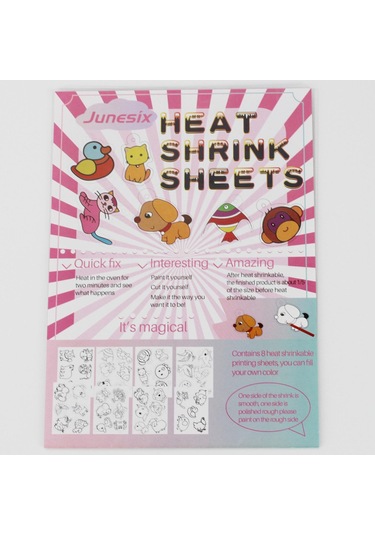 Suntek 8x Shrink Plastik Levhalar Sanat Kalemleri Takı Yapımı