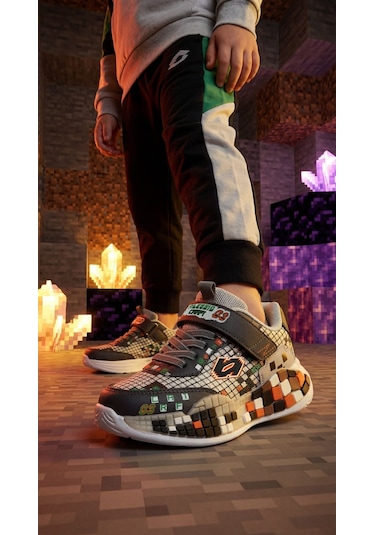 Nstil Günlük Unisex Çocuk Spor Ayakkabı Sneaker Cırtlı Rahat Hafif Konforlu Dayanıklı 02-03 Füme