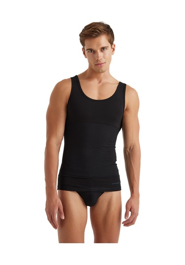 Erkek Korse Atlet 9209 - Siyah