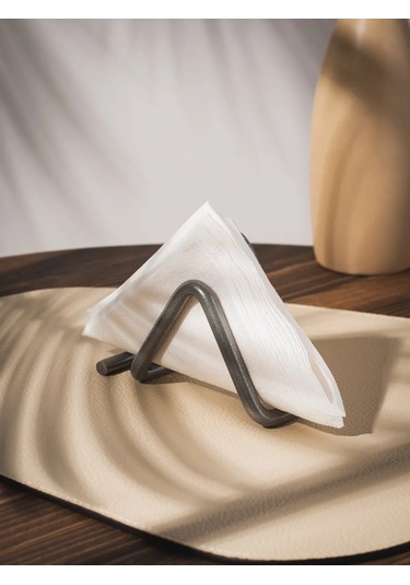 İlwi Metal Loft Masa Peçeteliği 370707766 Gri