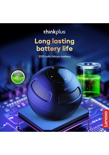 Lenovo Ts5 Bluetooth 5.3 Hoparlör Subwoofer Taşınabilir Oynatıcı Surround Ses Hoparlör Açık Uzun Dayanıklılık Hoparlör