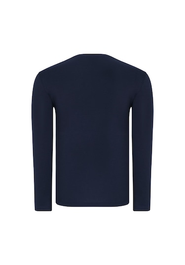 Üçlü Set T8587 Dewberry V Yaka Erkek Sweatshırt-lacivert-lacivert-lacivert Lacivert-lacivert-lacivert