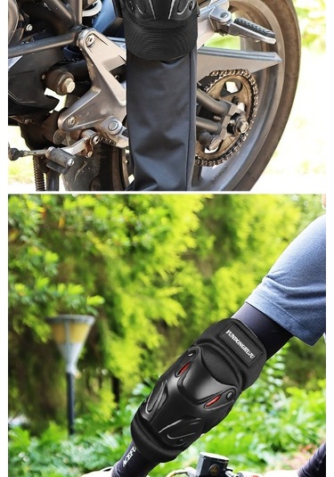 Mengtuo Polar Motosiklet Dizliği Cu Siyah