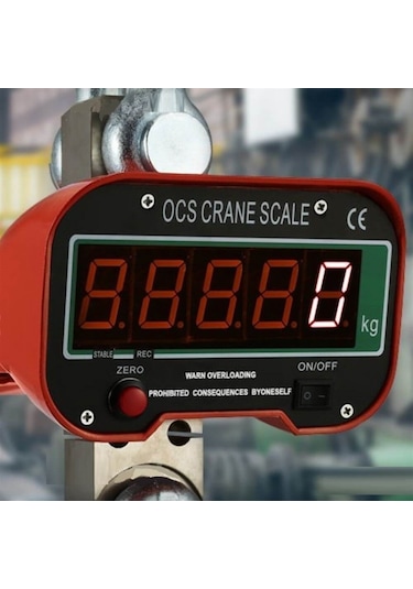 Desis Ocs-a Dijital Vinç Baskülü - Hassasiyet 5 KG. Max 10 Ton