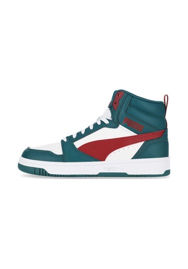 Puma Rebound V6 Mid Jr Unisex Spor Ayakkabı 39383118 Yeşil