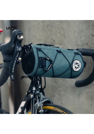 Willowhaven Pb10 Dark Green Ulac 1.7l Bisiklet Gidon Çantası - Ayarlanabilir Kayış Dayanıklı Mtb Yol Bisikleti Çantası Haki