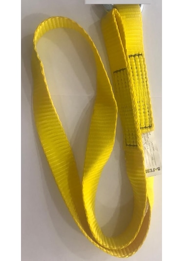Safeset Kolon Tipi Emniyet Kemeri Halatı 1.2 Mt. Sari