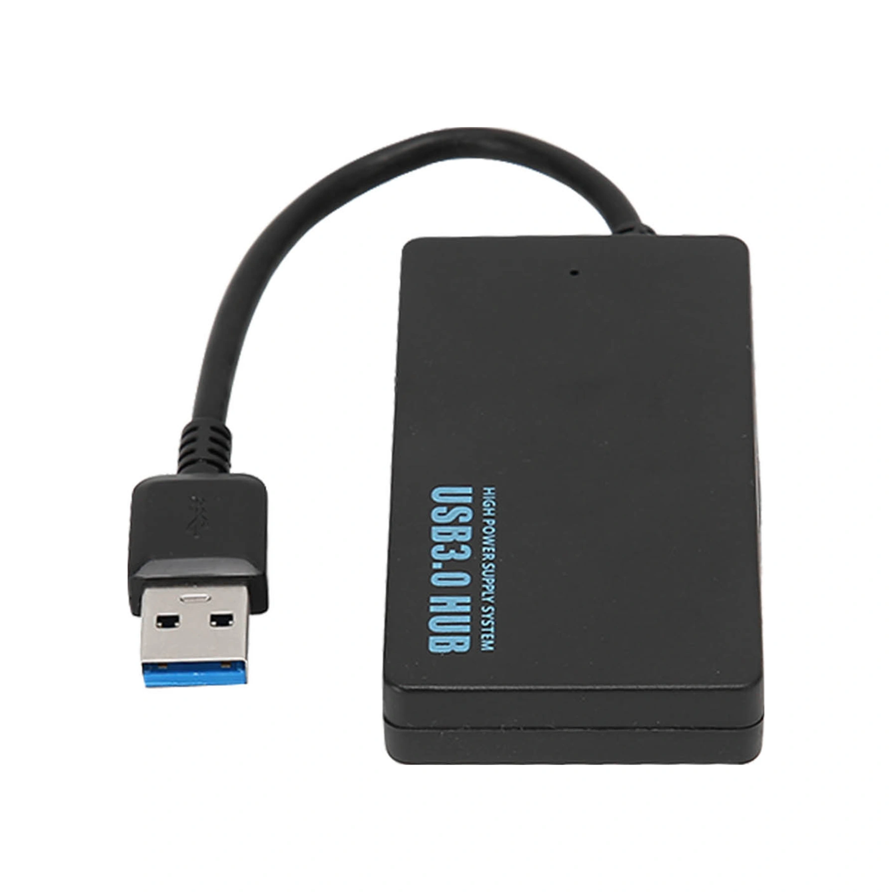 Vkemall Usb 3.0 4 Portlu Hub, 5gbps Hızlı Veri Transferi, Soğutma Tasarımı, Windows/mac/linux Uyumlu, Plug & Play, Siyah