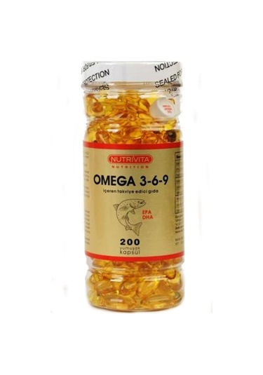 Nutrivita Nutrition Omega 3.6.9 200 Softgels