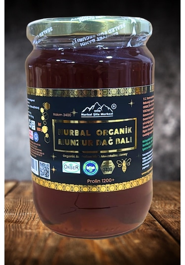 Nurbal Organik Munzur Dağ Balı 1 KG