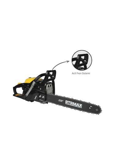 Rtrmax RTM960 Benzinli Ağaç Kesme Motoru 3 Hp 57 Cc 45 cm Pala