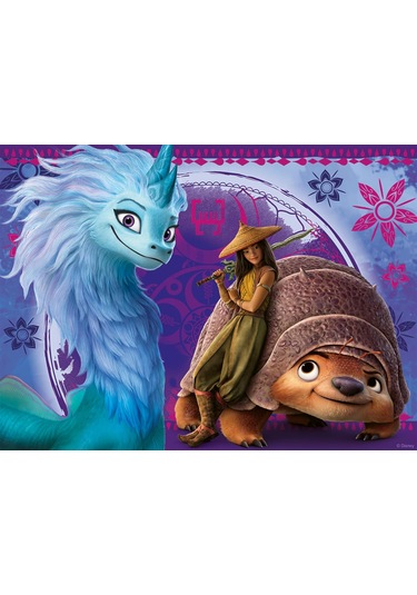 Ravensburger 100 Parça The Fantastic World Of Raya Puzzle