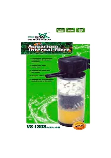 Venus Aqua Akvaryum İç Filtre VS1303 1200 L/S 20W