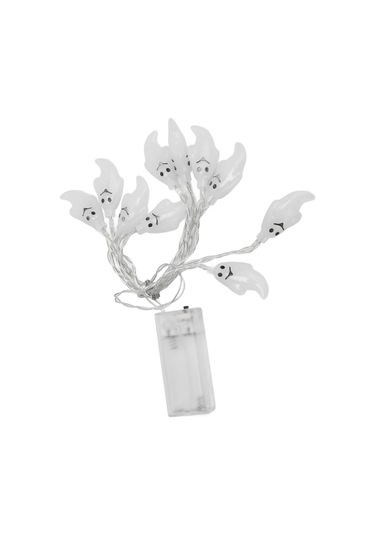 Shineyee Halloween Peri Bacaları Işıklı Zincir - 1.5m 10 Led Beyaz Işık, Plastik, İç/ Dış Mekan Dekorasyonu, 2aa Pil Pil Yok Diğer