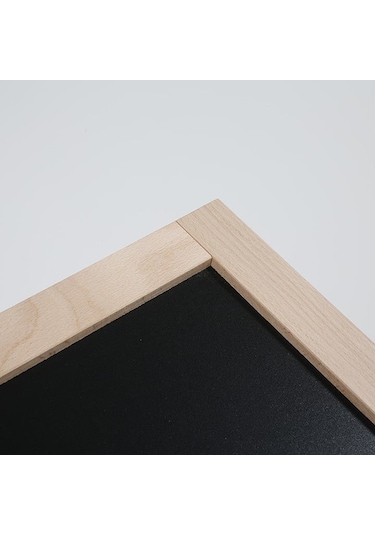 Ahşap A Pano 60x78cm Siyah