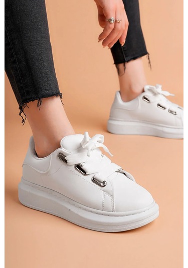 Luis A Costa Lc105 Beyaz Kadın Sneaker Renkli