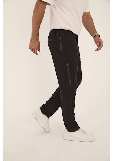 Camp531 Outdoor Tactical Su İticili Likralı Yazlık Erkek Taktik Pantolon Siyah