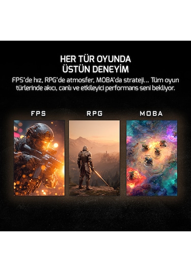 Gamepower Lunis L20 24'' 240hz 0.5ms Va Fhd Rgb Pivot Gaming Monitör