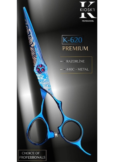Kioski Profesyonel Premium Lüks Makas 440-c 6 Numara K-620