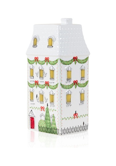 The Mia Dekoratif Led Işıklı Yılbaşı Evi 11x9x22 Cm 1 Adet
