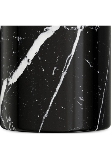 Travel Tumbler Black Marble Paslanmaz Çelik Termos Bardak 350 Ml Siyah
