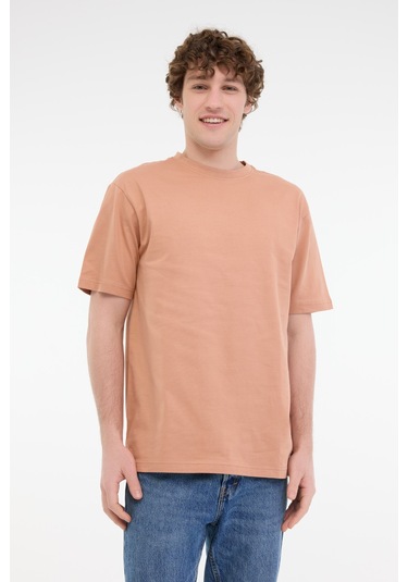 Only&sons Onsfred Lıfe Rlx Ss Tee N Kahverengi Erkek Kısa Kol T-shirt Kahverengi