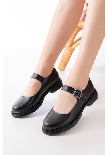 Ysn-4444 Siyah Günlük Bayan Ayakkabı Siyah